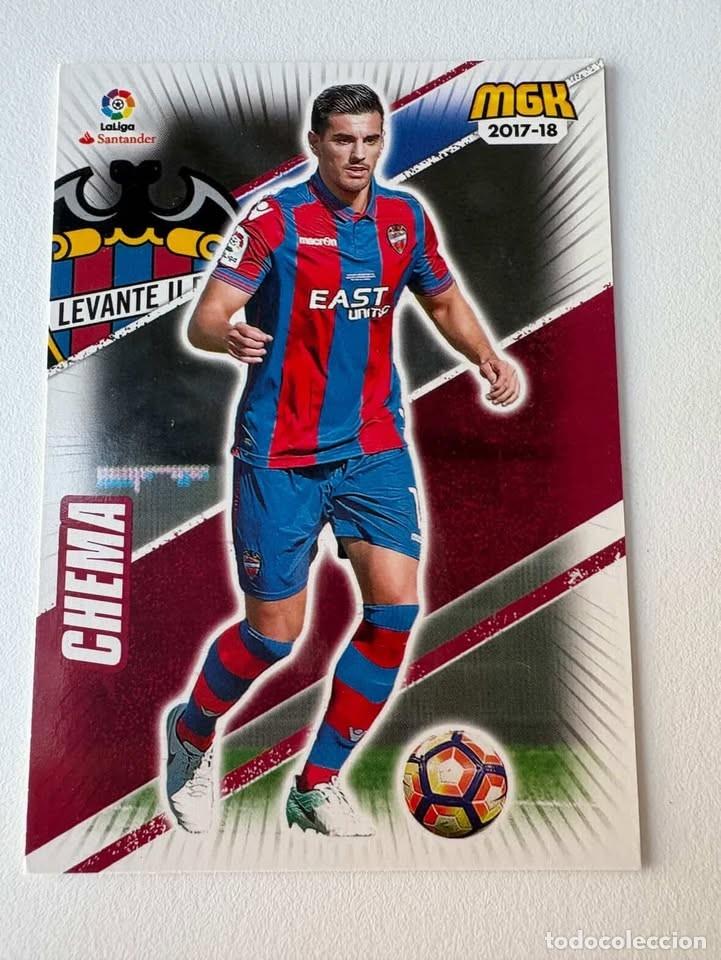 Cromos de f&uacute;tbol: Carta Chema Levante 356 Megacracks 2017-18