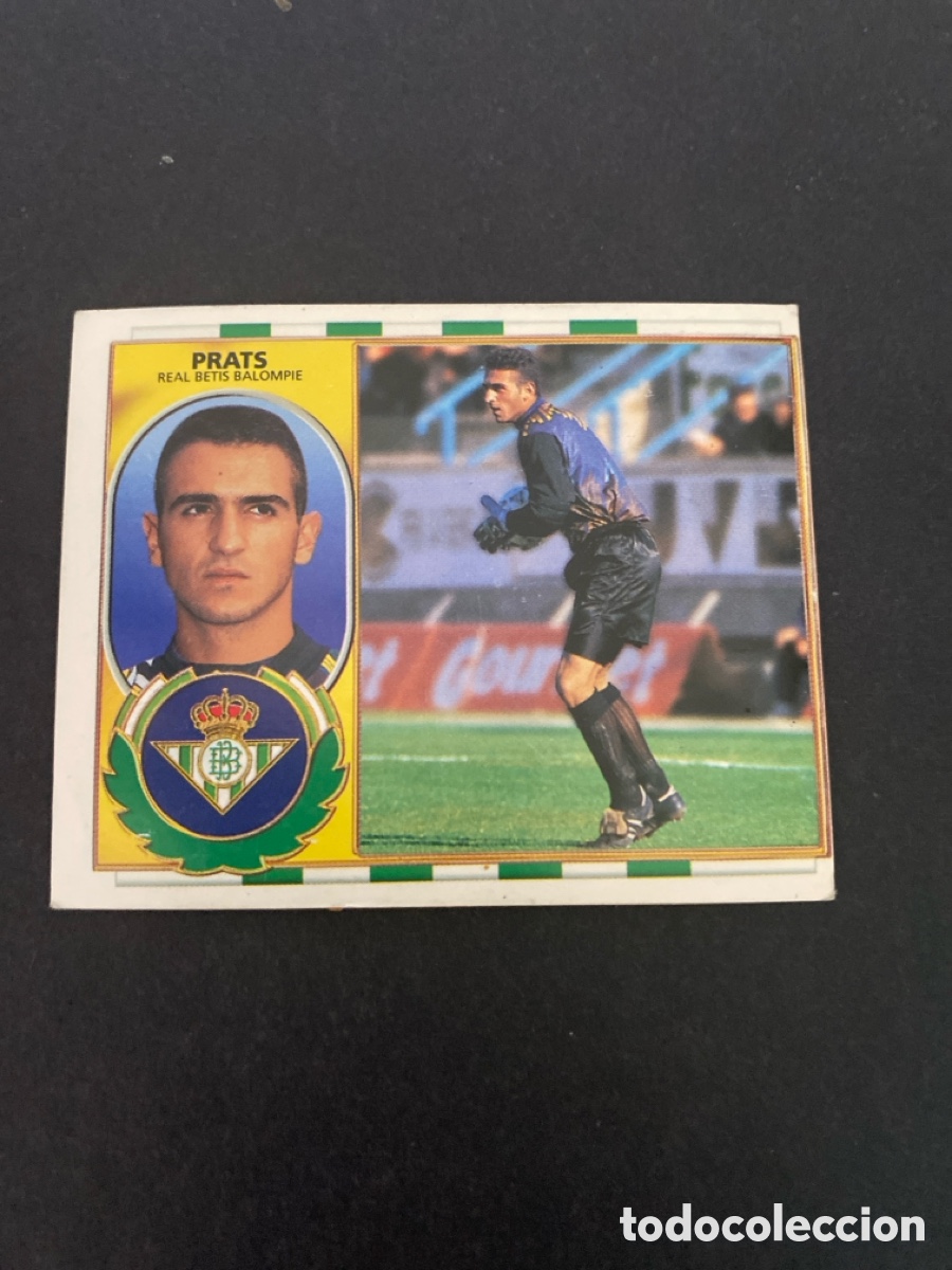 Cromos de f&uacute;tbol: Cromo liga 96/97 R Betis nunca pegado