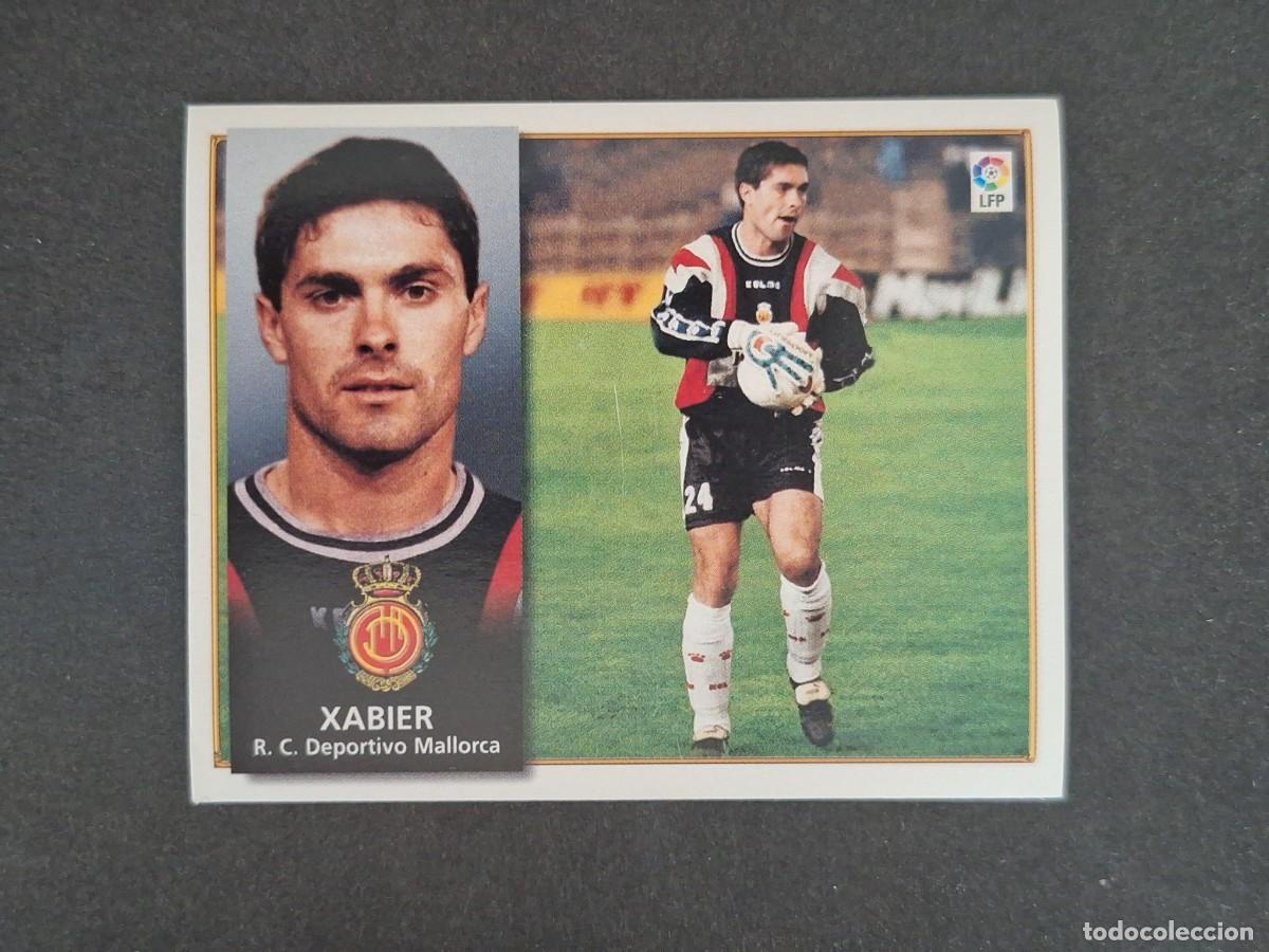 Cromos de f&uacute;tbol: L4 XABIER R. C. D. MALLORCA BAJA LIGA ESTE 1998 1999 98 99 NUNCA PEGADO SIN PEGAR