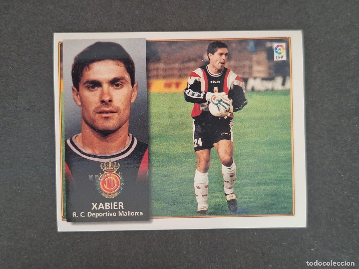 Cromos de f&uacute;tbol: L4 XABIER R. C. D. MALLORCA BAJA LIGA ESTE 1998 1999 98 99 NUNCA PEGADO SIN PEGAR