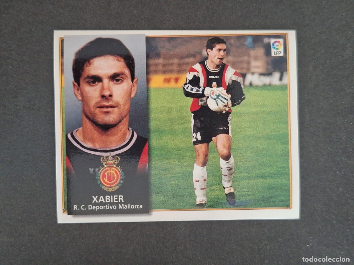 Cromos de f&uacute;tbol: L4 XABIER R. C. D. MALLORCA BAJA LIGA ESTE 1998 1999 98 99 NUNCA PEGADO SIN PEGAR