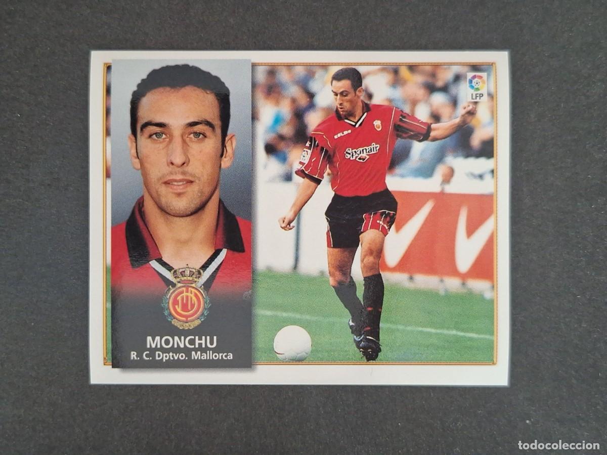 Cromos de f&uacute;tbol: L4 MONCHU R. C. D. MALLORCA BAJA LIGA ESTE 1998 1999 98 99 NUNCA PEGADO SIN PEGAR
