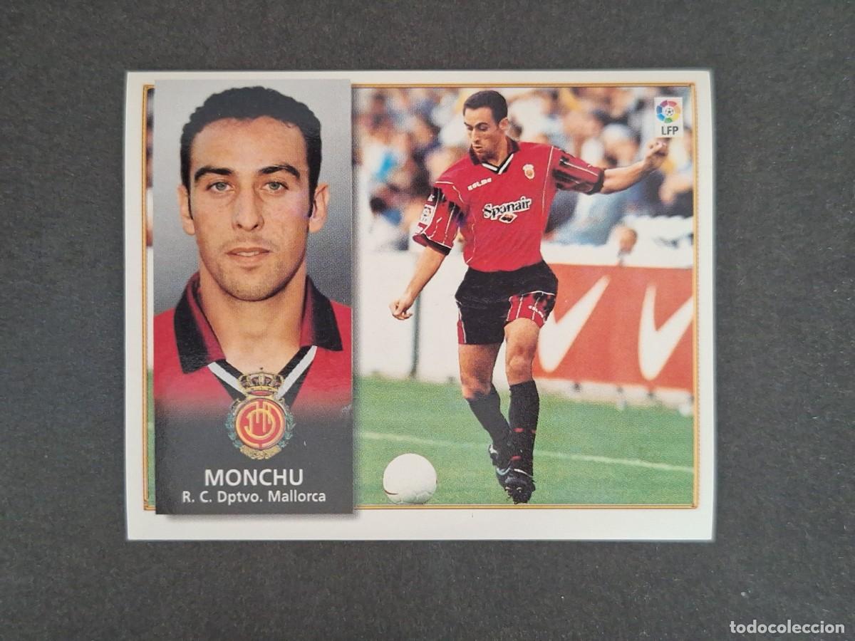 Cromos de f&uacute;tbol: L4 MONCHU R. C. D. MALLORCA BAJA LIGA ESTE 1998 1999 98 99 NUNCA PEGADO SIN PEGAR