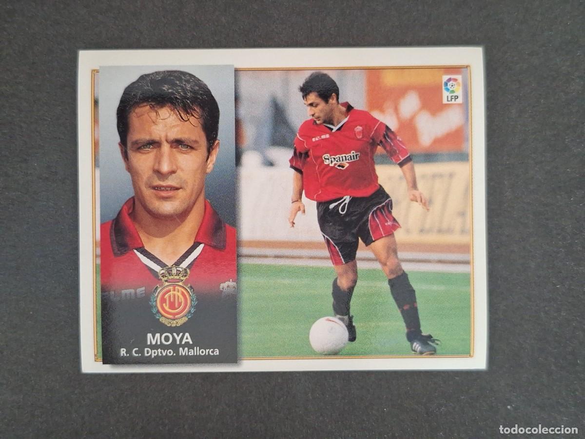 Cromos de f&uacute;tbol: L4 MOYA R. C. D. MALLORCA BAJA LIGA ESTE 1998 1999 98 99 NUNCA PEGADO SIN PEGAR