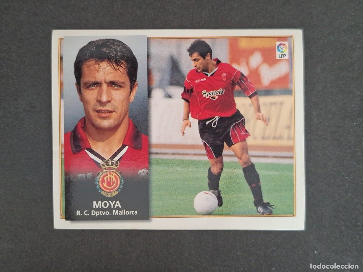 Cromos de f&uacute;tbol: L4 MOYA R. C. D. MALLORCA BAJA LIGA ESTE 1998 1999 98 99 NUNCA PEGADO SIN PEGAR