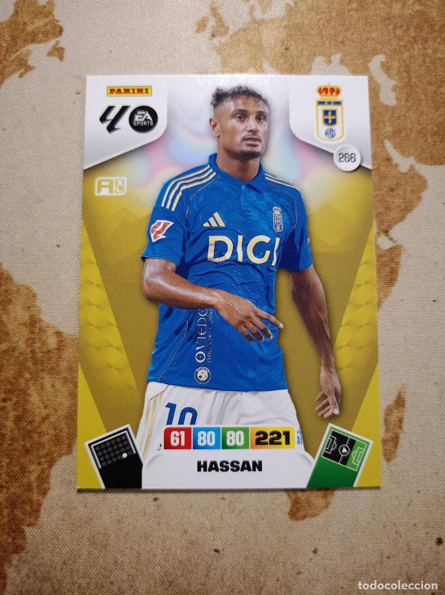 Cromos de f&uacute;tbol: Oviedo 266 HASSAH Adrenalyn 2025-26