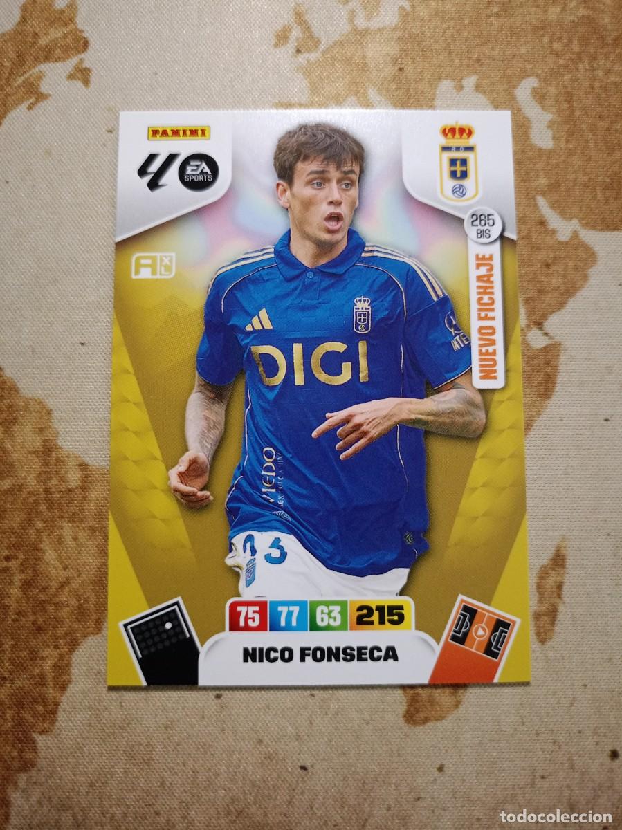Figurine di Calcio: Oviedo 265 bis NICO FONSECA Adrenalyn 2025-26