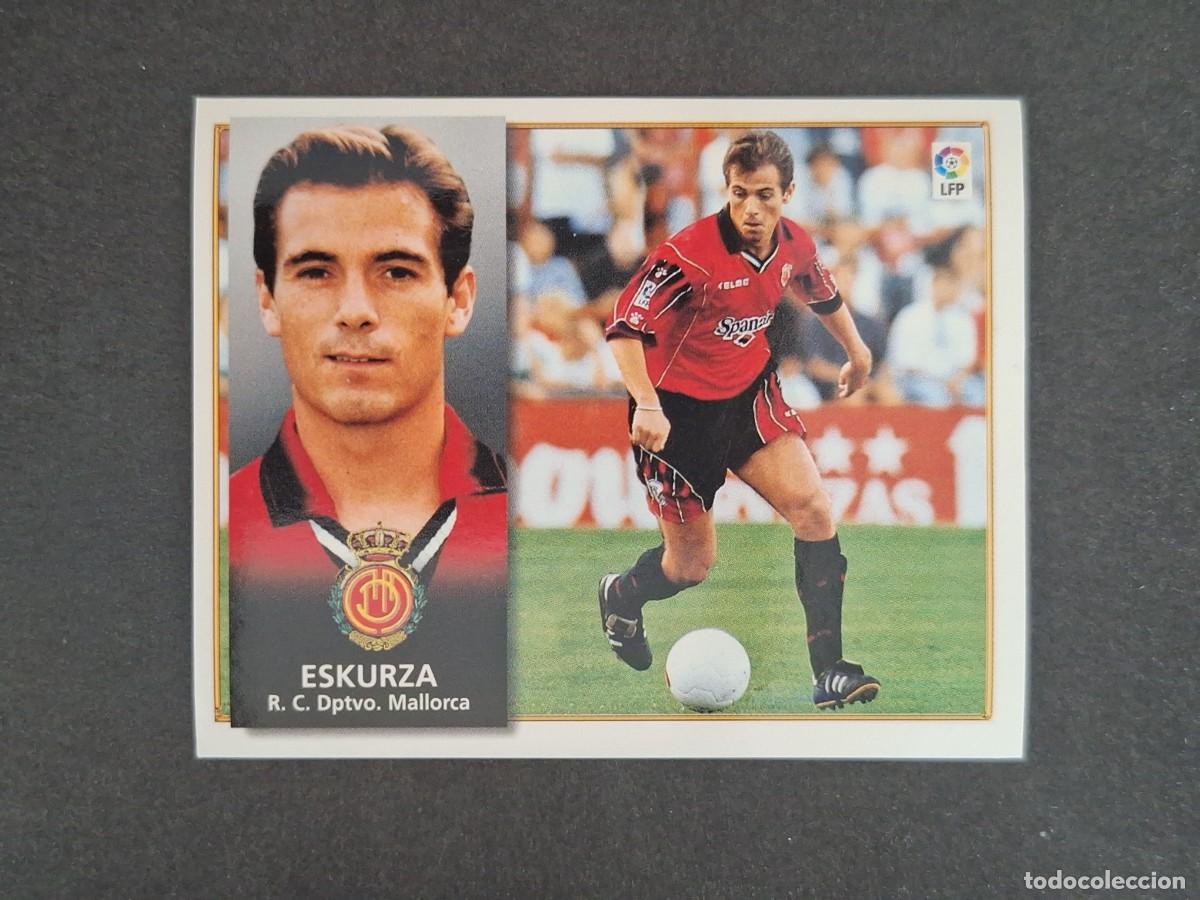 Figurine di Calcio: L4 ESKURZA R. C. D. MALLORCA BAJA LIGA ESTE 1998 1999 98 99 NUNCA PEGADO SIN PEGAR