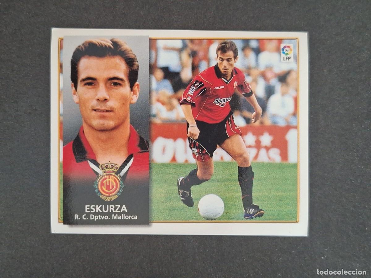 Figurine di Calcio: L4 ESKURZA R. C. D. MALLORCA BAJA LIGA ESTE 1998 1999 98 99 NUNCA PEGADO SIN PEGAR