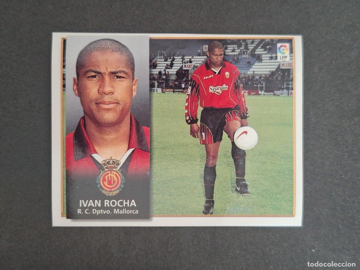 Cromos de f&uacute;tbol: L4 IVAN ROCHA R. C. D. MALLORCA BAJA LIGA ESTE 1998 1999 98 99 NUNCA PEGADO SIN PEGAR