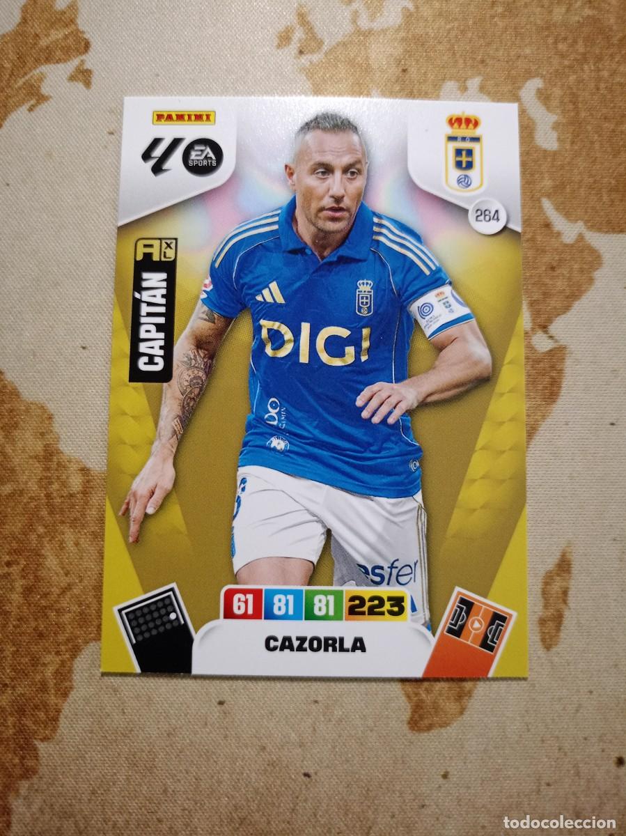 Cromos de f&uacute;tbol: Oviedo 264 CAZORLA Adrenalyn 2025-26