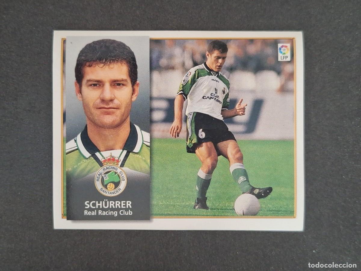 Cromos de f&uacute;tbol: L4 SCH&Uuml;RRER RACING DE SANTANDER BAJA LIGA ESTE 1998 1999 98 99 NUNCA PEGADO SIN PEGAR