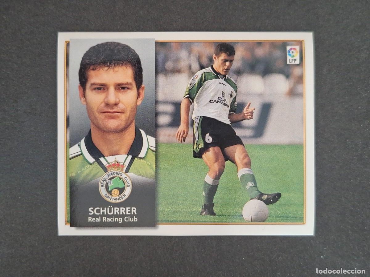 Cromos de f&uacute;tbol: L4 SCH&Uuml;RRER RACING DE SANTANDER BAJA LIGA ESTE 1998 1999 98 99 NUNCA PEGADO SIN PEGAR