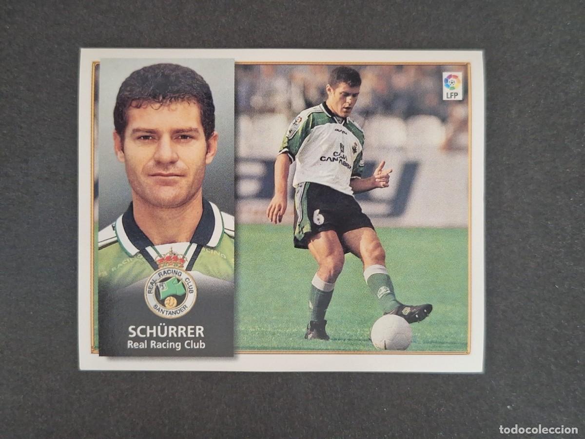 Cromos de f&uacute;tbol: L4 SCH&Uuml;RRER RACING DE SANTANDER BAJA LIGA ESTE 1998 1999 98 99 NUNCA PEGADO SIN PEGAR