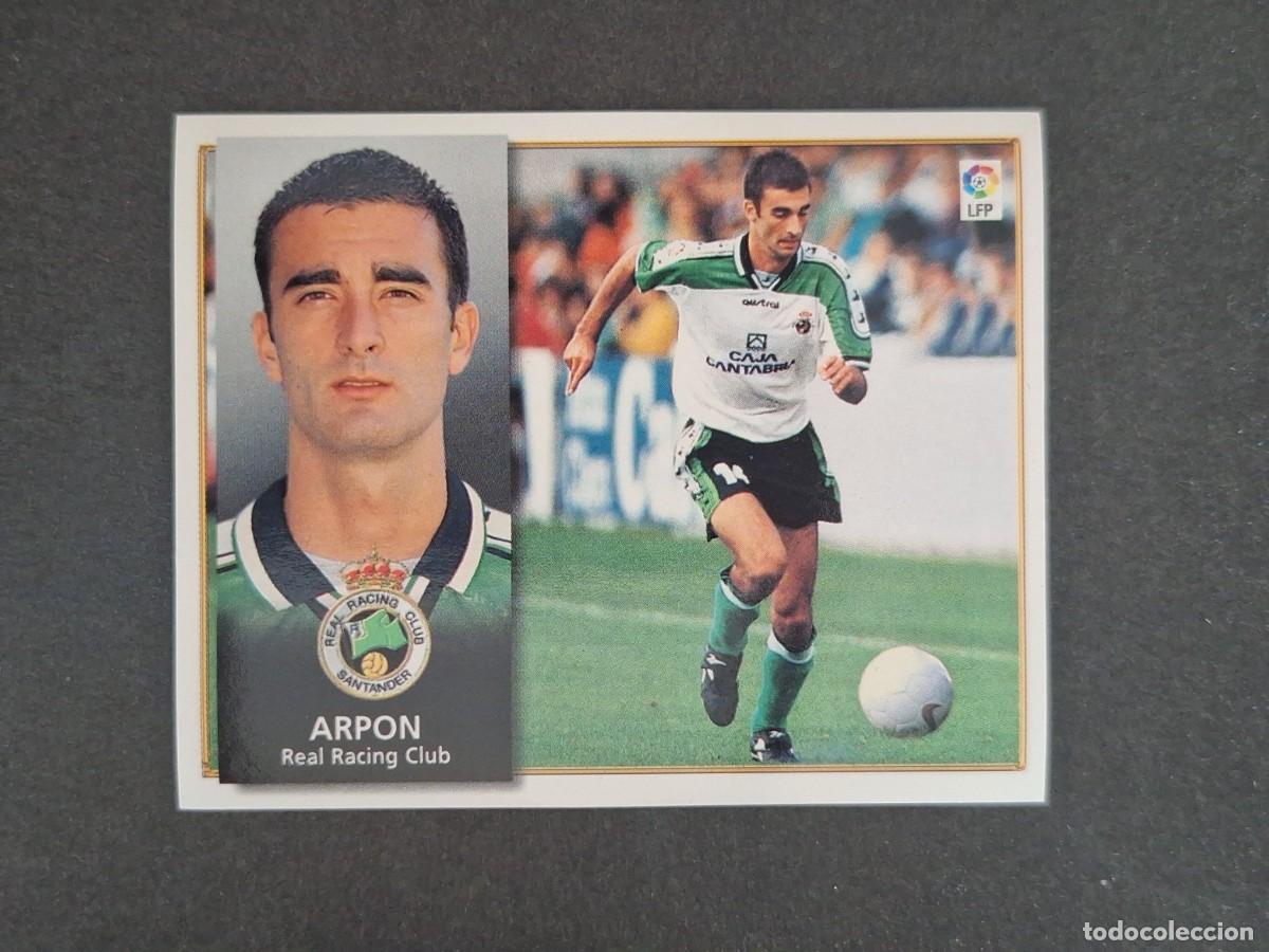 Cromos de Futebol: L4 ARPON RACING DE SANTANDER BAJA LIGA ESTE 1998 1999 98 99 NUNCA PEGADO SIN PEGAR