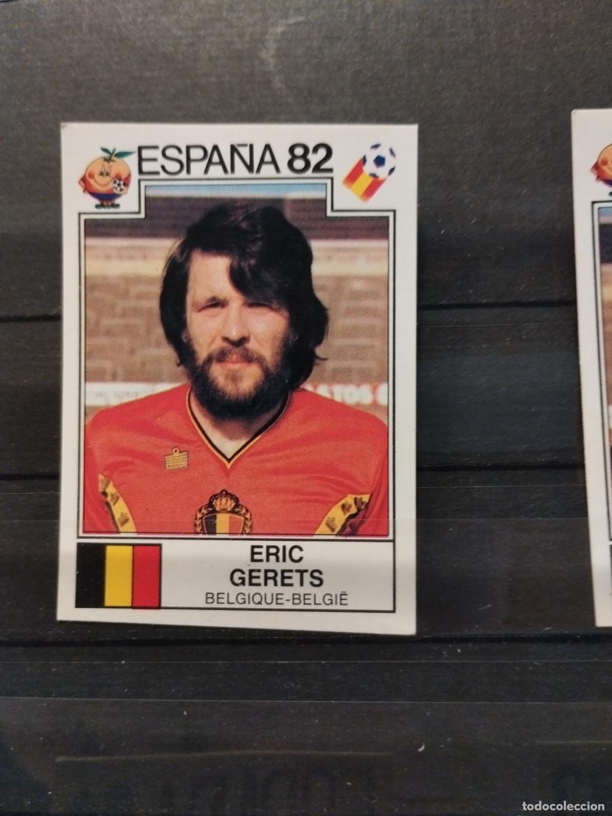 Cromos de Futebol: MUNDIAL DE FUTBOL ESPA&Ntilde;A 82. PANINI. N&ordm; 203. ERIC GERETS. BELGICA.