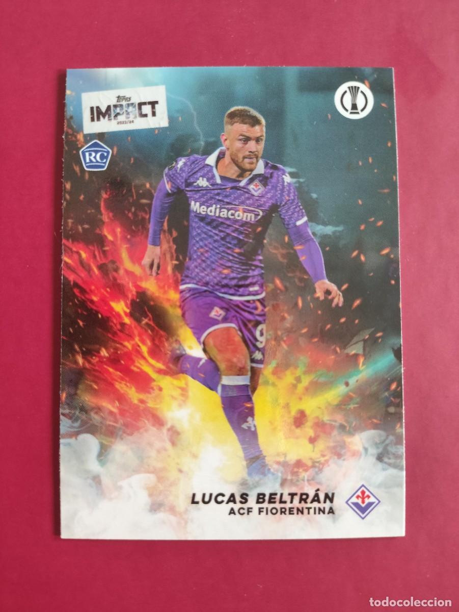 Cromos de Futebol: LUCAS BELTR&Aacute;N FIORENTINA RC ROOKIE TOPPS IMPACT 2023-24