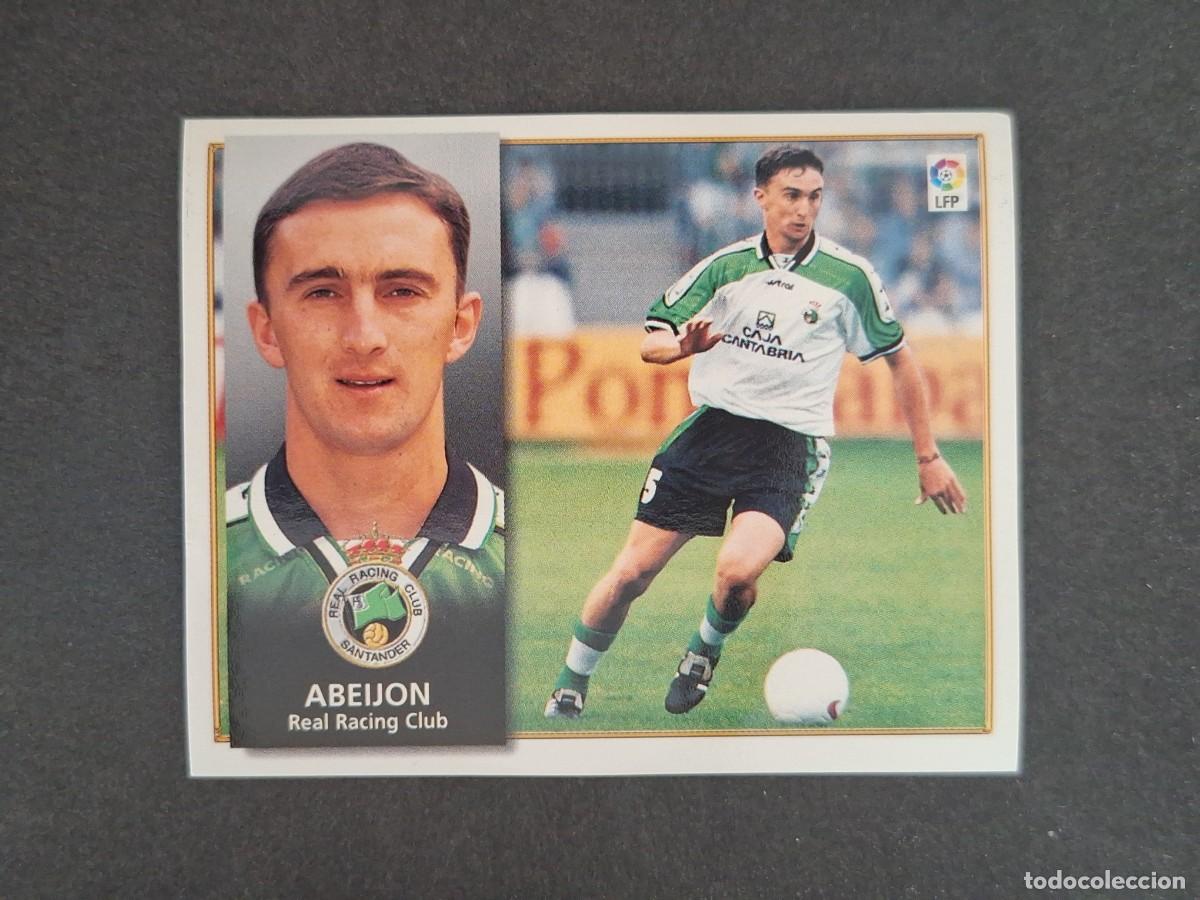 Cromos de Futebol: L4 ABEIJON RACING DE SANTANDER BAJA LIGA ESTE 1998 1999 98 99 NUNCA PEGADO SIN PEGAR