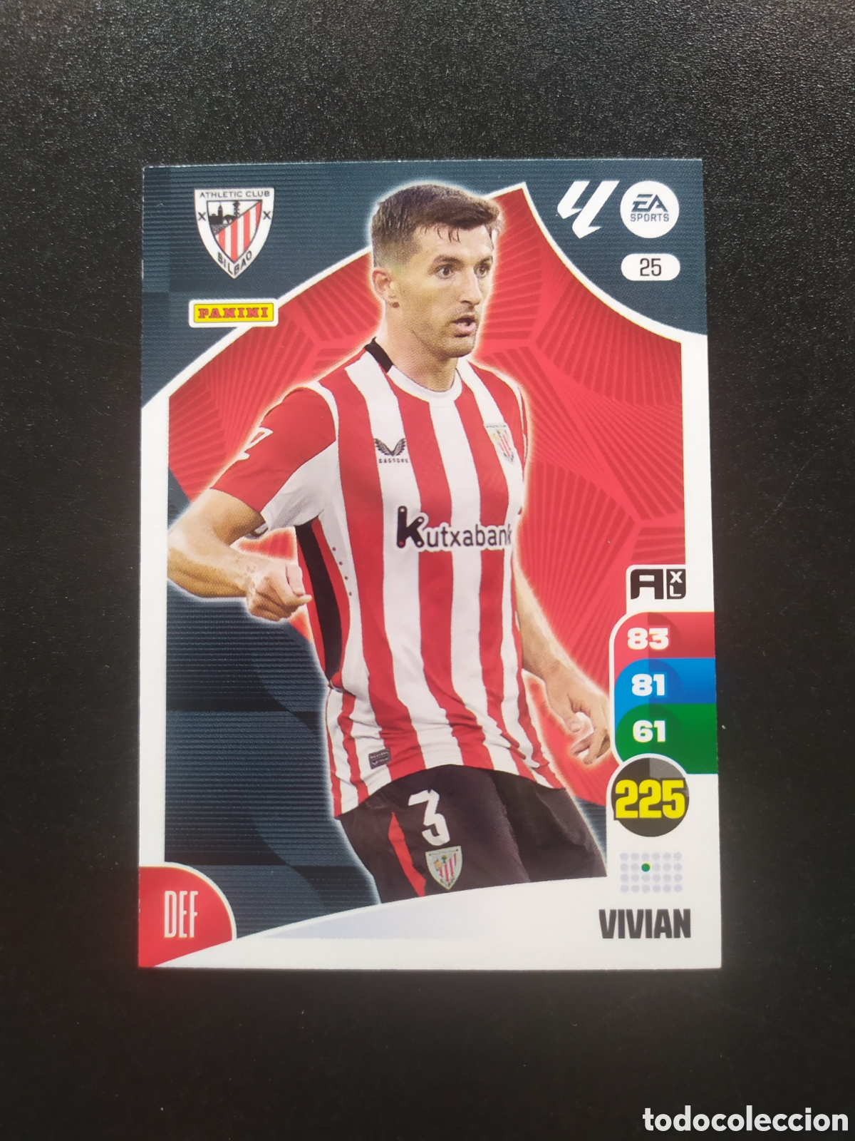 Cromos de Futebol: Adrenalyn 2024 2025 24 25 panini Vivian n&deg; 25 Athletic Bilbao