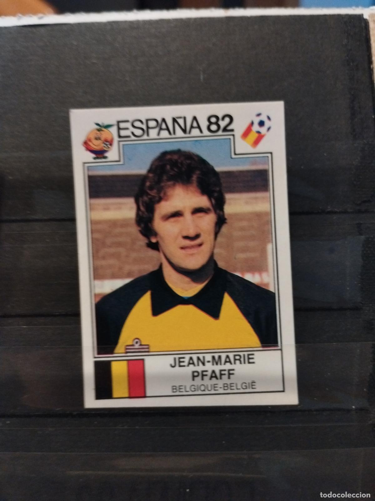 Cromos de Futebol: MUNDIAL DE FUTBOL ESPA&Ntilde;A 82. PANINI. N&ordm; 202. JEAN-MARIE PFAFF. BELGICA.