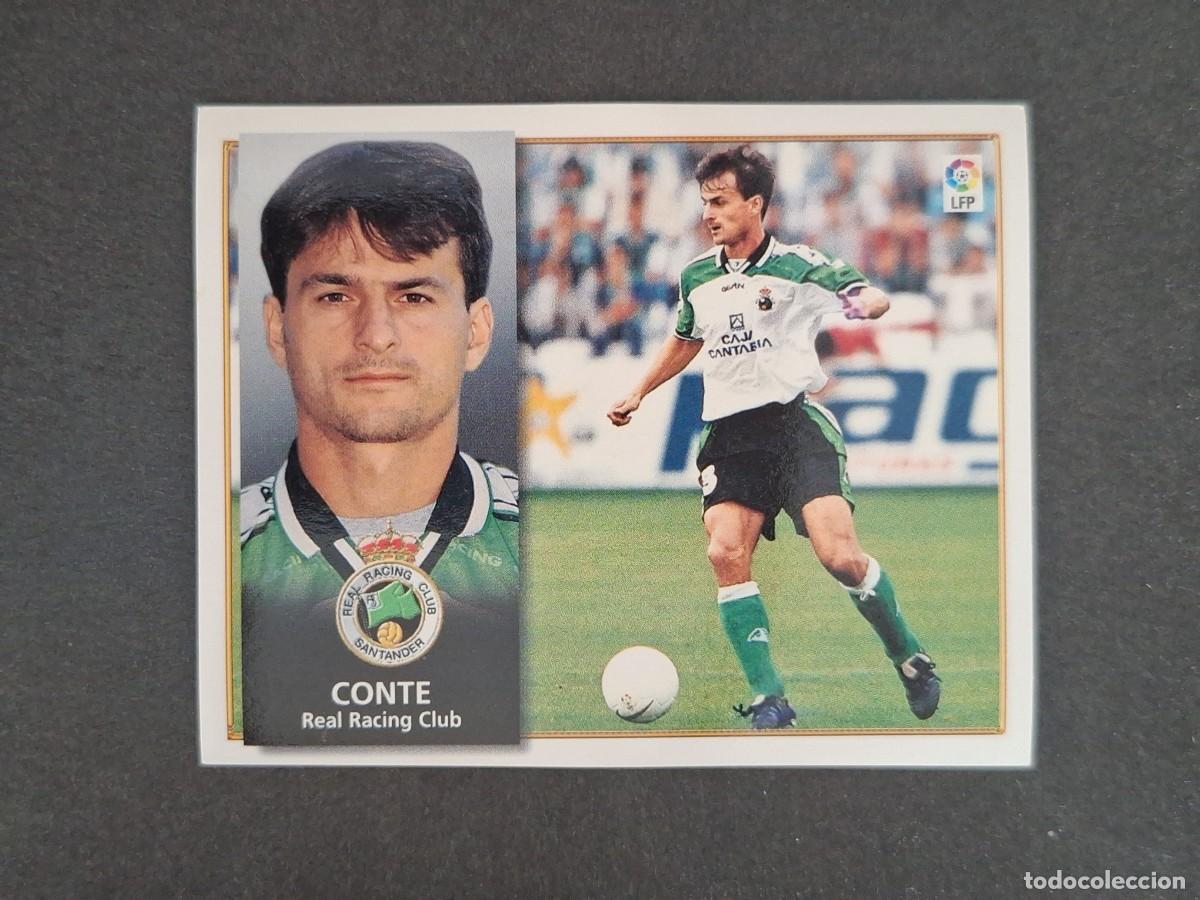 Cromos de Futebol: L4 CONTE RACING DE SANTANDER BAJA LIGA ESTE 1998 1999 98 99 NUNCA PEGADO SIN PEGAR