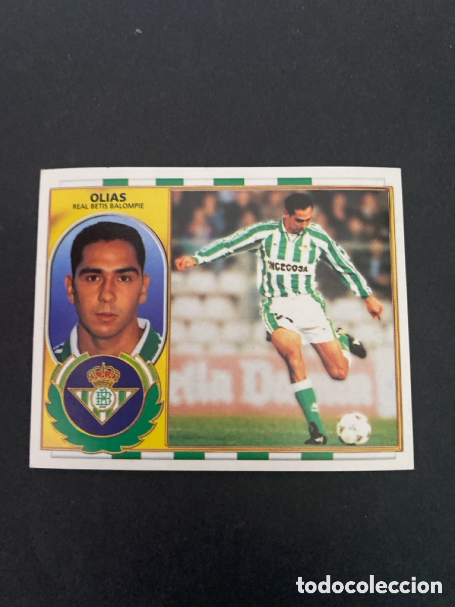 Cromos de Futebol: Cromo liga 96/97 R Betis nunca pegado