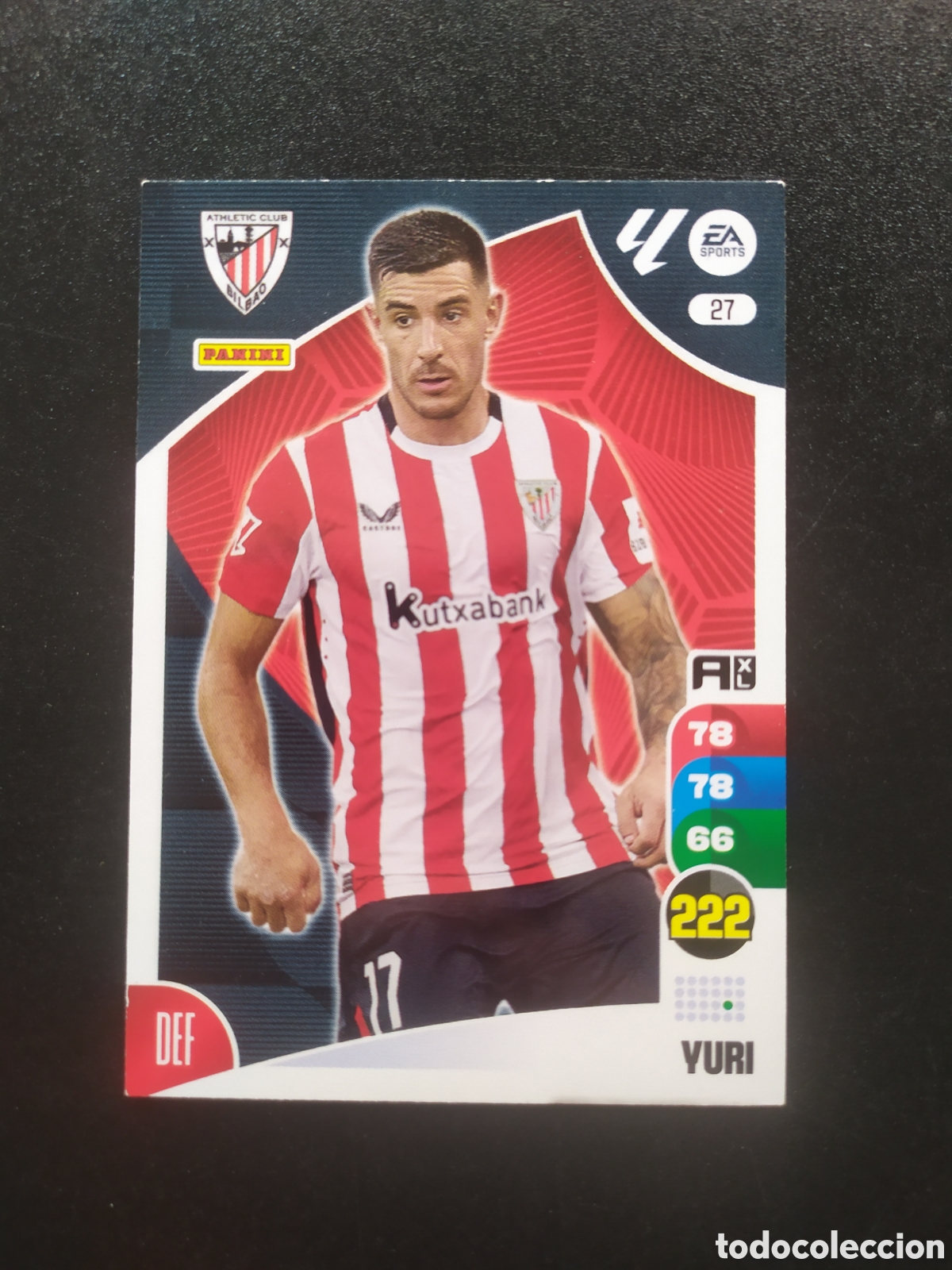 Cromos de Futebol: Adrenalyn 2024 2025 24 25 panini Yuri n&deg; 27 Athletic Bilbao