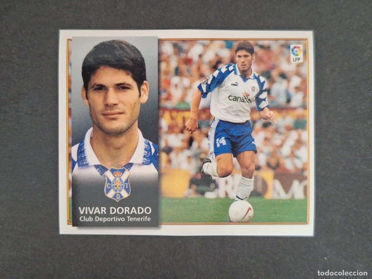 Cromos de f&uacute;tbol: L4 VIVAR DORADO C. D. TENERIFE BAJA LIGA ESTE 1998 1999 98 99 NUNCA PEGADO SIN PEGAR