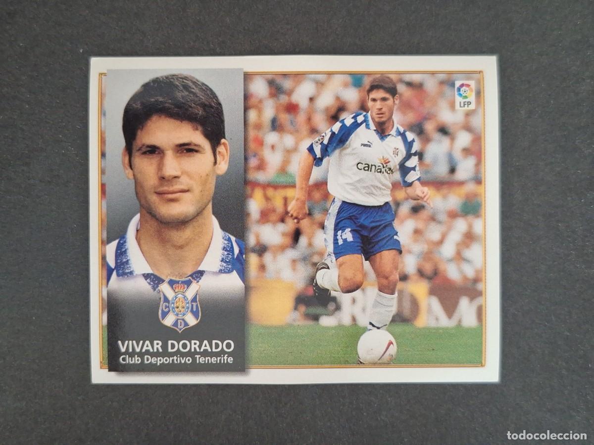 Cromos de f&uacute;tbol: L4 VIVAR DORADO C. D. TENERIFE BAJA LIGA ESTE 1998 1999 98 99 NUNCA PEGADO SIN PEGAR
