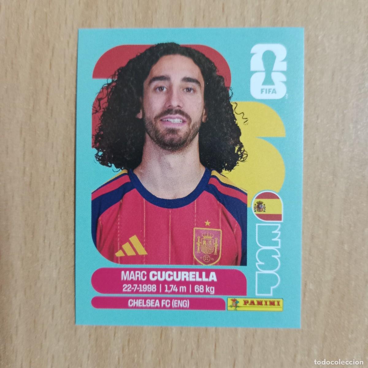 Cromos de f&uacute;tbol: MARC CUCURELLA , ESPA&Ntilde;A , STICKER CROMO N&ordm; ESP 8 , FIFA WORLD CUP 2026 - PANINI - A&Ntilde;O 2026.