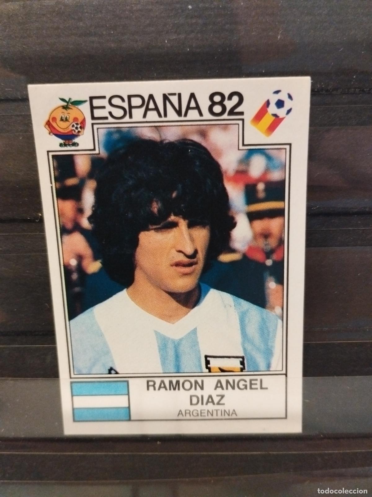 Cromos de f&uacute;tbol: MUNDIAL DE FUTBOL ESPA&Ntilde;A 82. PANINI. N&ordm; 179. RAMON ANGEL DIAZ. ARGENTINA.