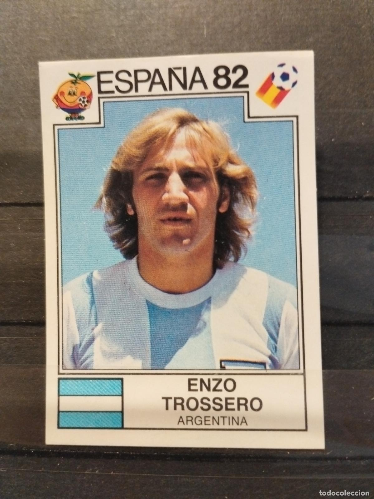 Cromos de f&uacute;tbol: MUNDIAL DE FUTBOL ESPA&Ntilde;A 82. PANINI. N&ordm; 171. ENZO TROSSERO. ARGENTINA.