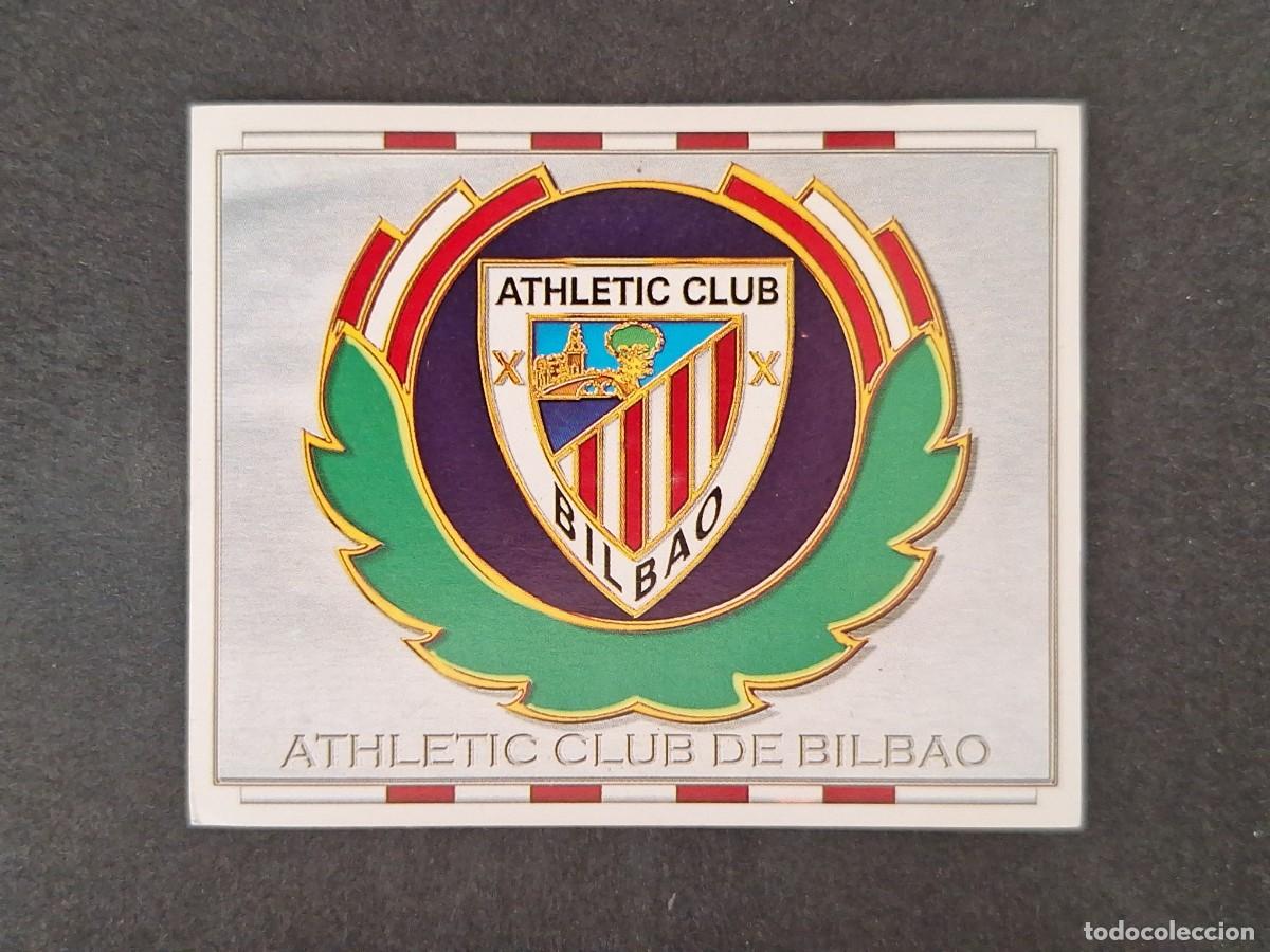 Cromos de f&uacute;tbol: L4 ESCUDO ATHLETIC CLUB DE BILBAO LIGA ESTE 1996 1997 96 97 NUNCA PEGADO SIN PEGAR