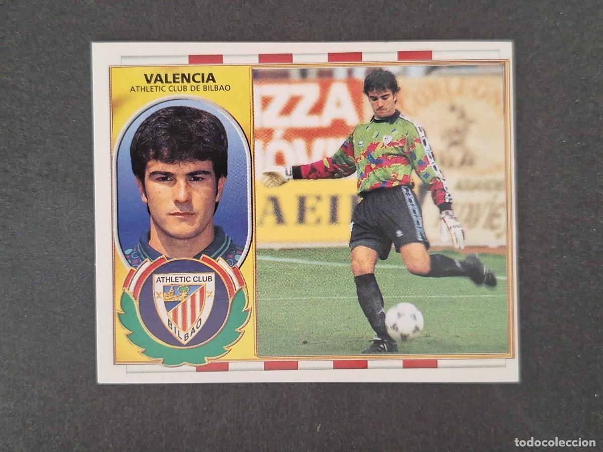 Cromos de f&uacute;tbol: L4 VALENCIA ATHLETIC CLUB DE BILBAO LIGA ESTE 1996 1997 96 97 NUNCA PEGADO SIN PEGAR