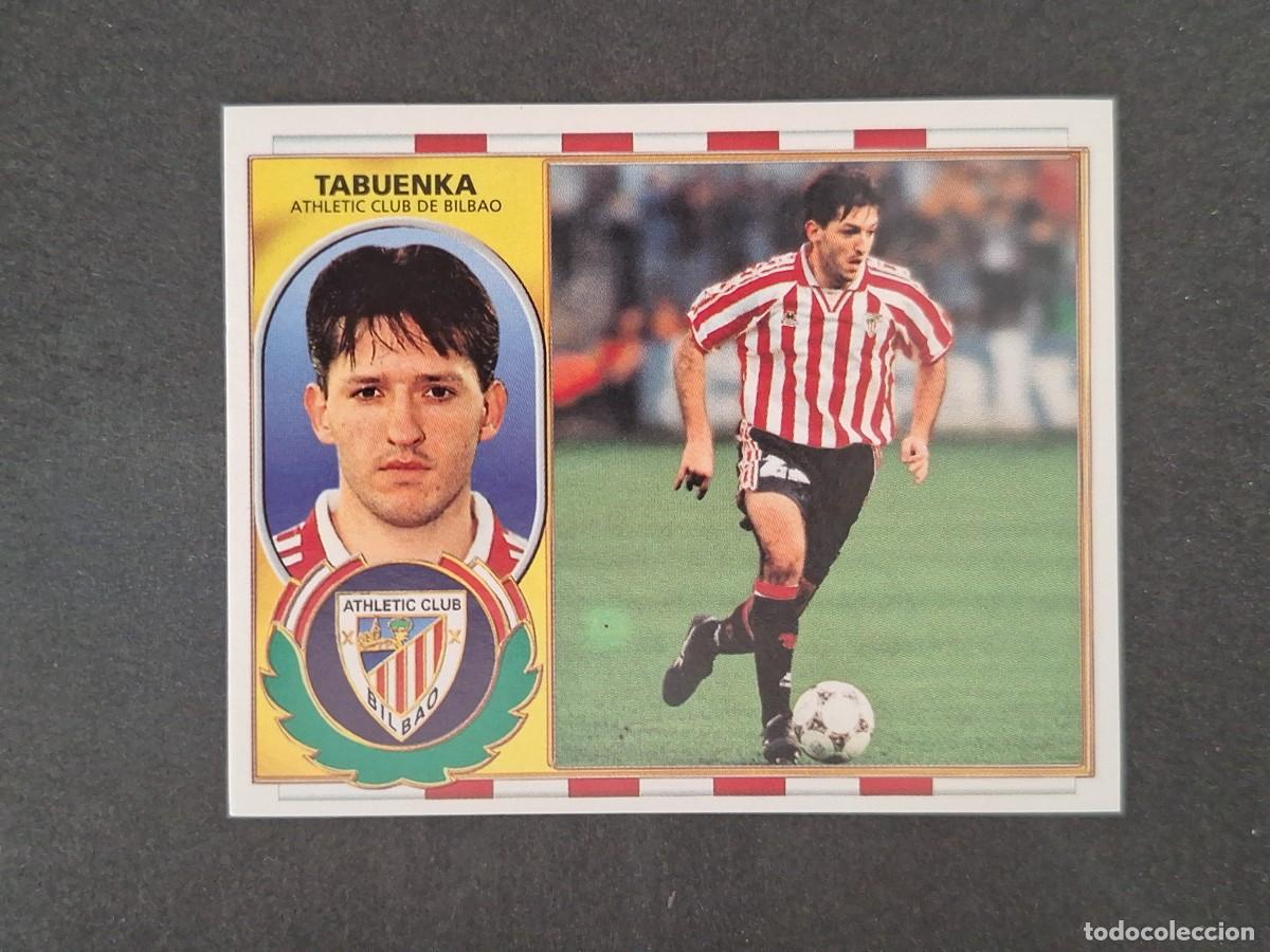 Cromos de f&uacute;tbol: L4 TABUENKA ATHLETIC CLUB DE BILBAO LIGA ESTE 1996 1997 96 97 NUNCA PEGADO SIN PEGAR