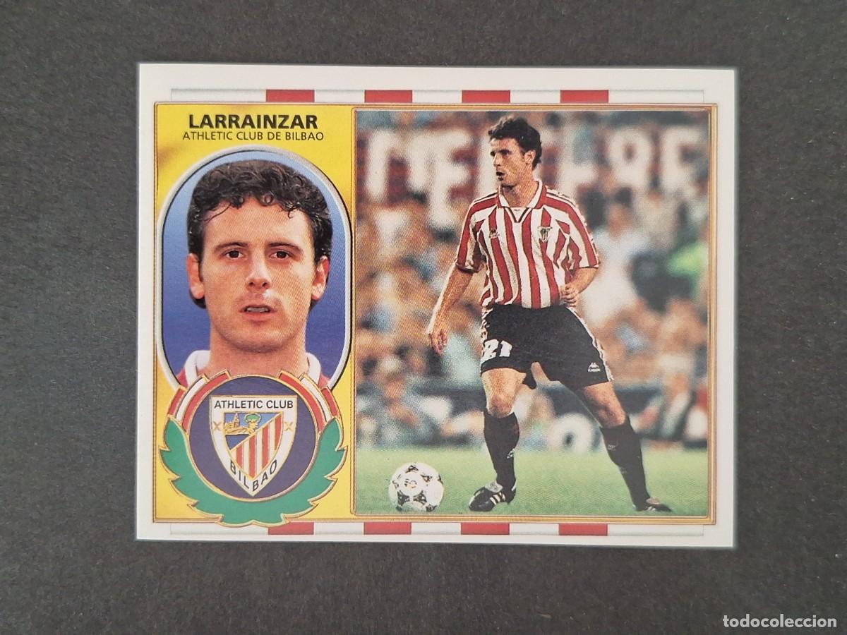 Cromos de f&uacute;tbol: L4 LARRAINZAR ATHLETIC CLUB DE BILBAO LIGA ESTE 1996 1997 96 97 NUNCA PEGADO SIN PEGAR
