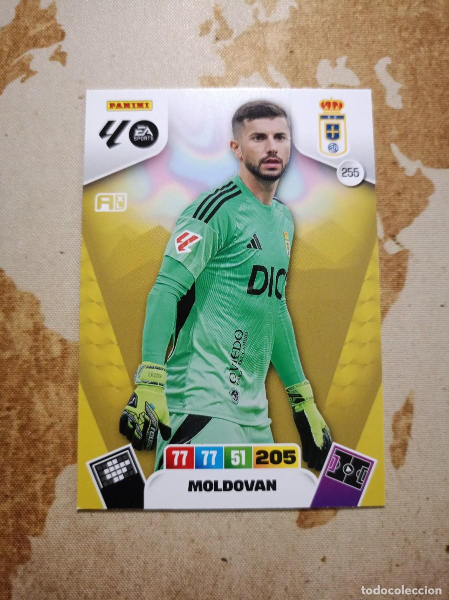 Cromos de f&uacute;tbol: Oviedo 255 MOLDOVAN Adrenalyn 2025-26