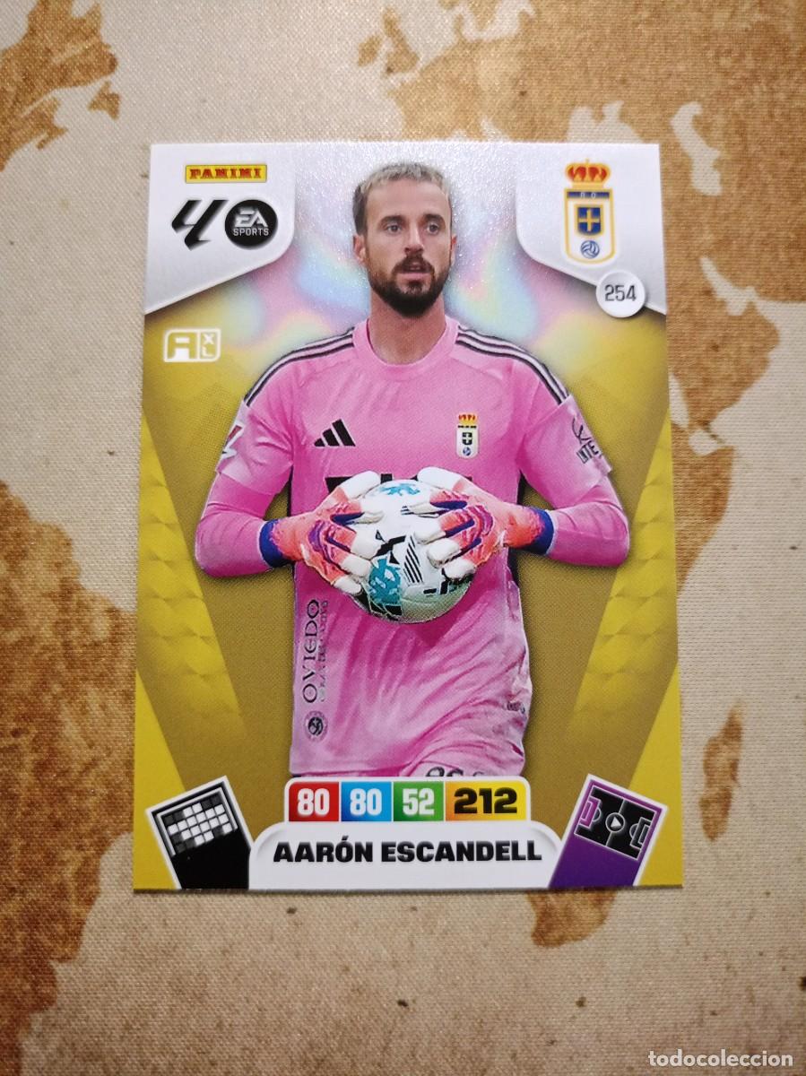Cromos de f&uacute;tbol: Oviedo 254 AARON ESCANDELL Adrenalyn 2025-26