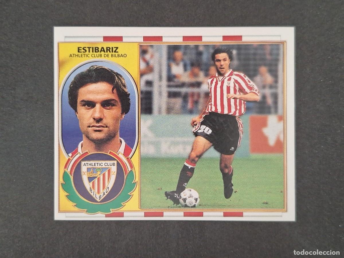 Cromos de f&uacute;tbol: L4 ESTIBARIZ ATHLETIC CLUB DE BILBAO LIGA ESTE 1996 1997 96 97 NUNCA PEGADO SIN PEGAR