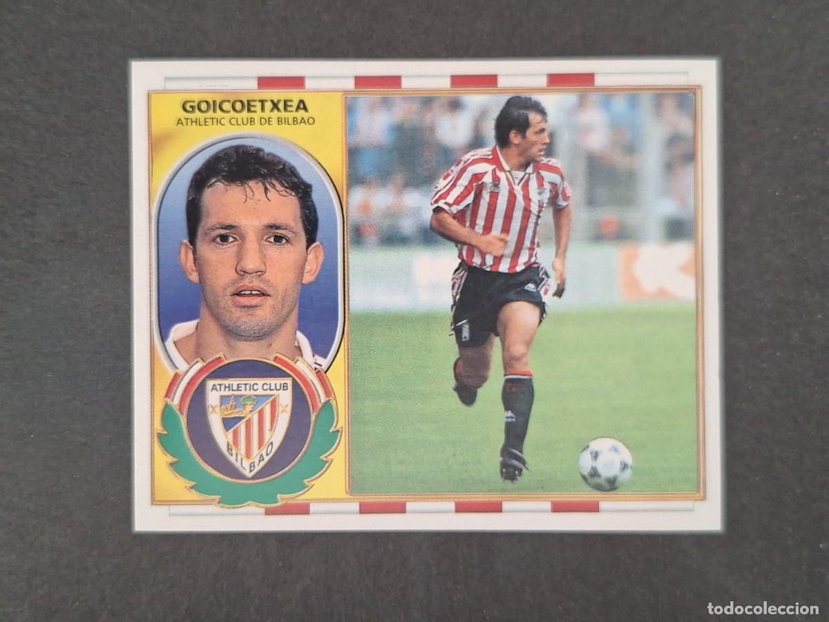 Cromos de f&uacute;tbol: L4 GOICOETXEA ATHLETIC CLUB DE BILBAO LIGA ESTE 1996 1997 96 97 NUNCA PEGADO SIN PEGAR
