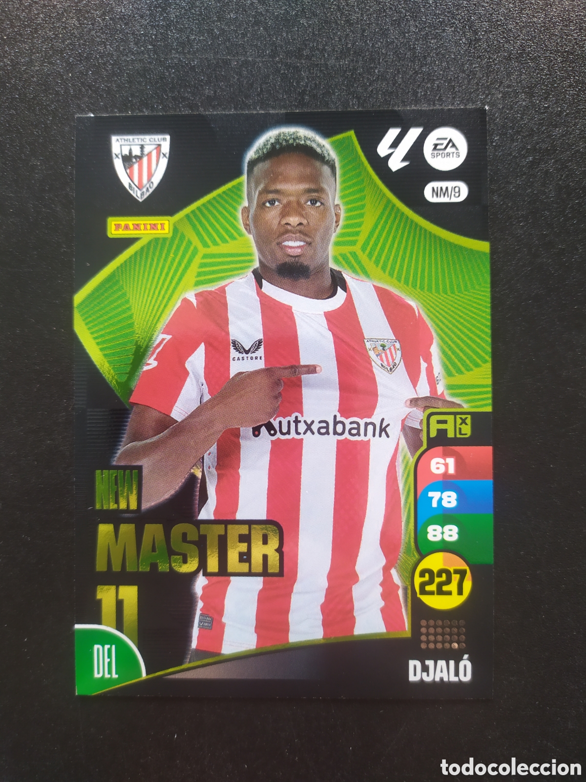 Cromos de f&uacute;tbol: Adrenalyn 2024 2025 24 25 panini Djalo new master 11 MM/9 Athletic Bilbao