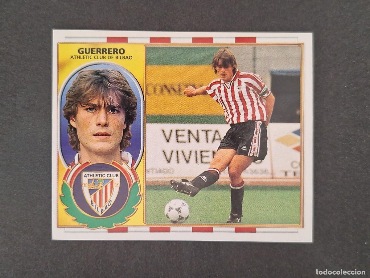 Cromos de f&uacute;tbol: L4 GUERRERO ATHLETIC CLUB DE BILBAO LIGA ESTE 1996 1997 96 97 NUNCA PEGADO SIN PEGAR
