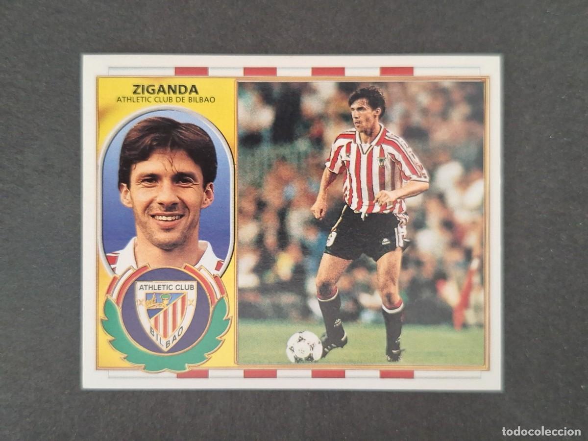 Cromos de f&uacute;tbol: L4 ZIGANDA ATHLETIC CLUB DE BILBAO LIGA ESTE 1996 1997 96 97 NUNCA PEGADO SIN PEGAR