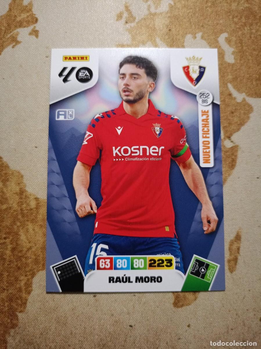 Cromos de f&uacute;tbol: Osasuna 252 bis RA&Uacute;L MORO Adrenalyn 2025-26