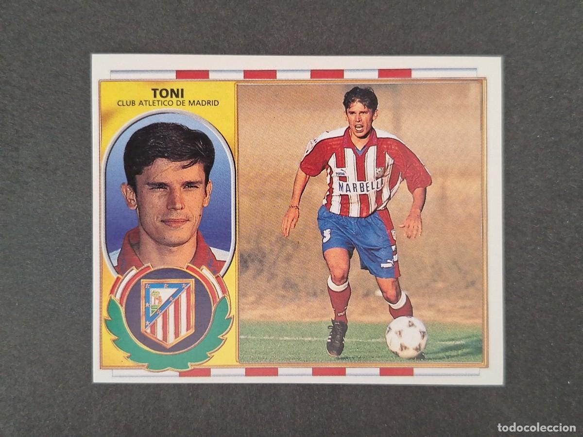 Figurine di Calcio: L4 TONI ATLETICO DE MADRID LIGA ESTE 1996 1997 96 97 NUNCA PEGADO SIN PEGAR