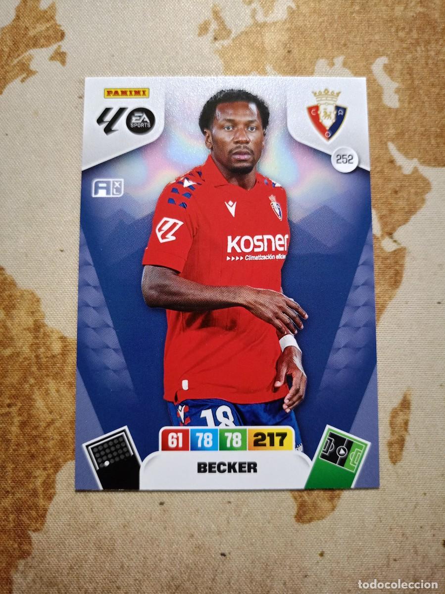 Figurine di Calcio: Osasuna 252 BECKER Adrenalyn 2025-26