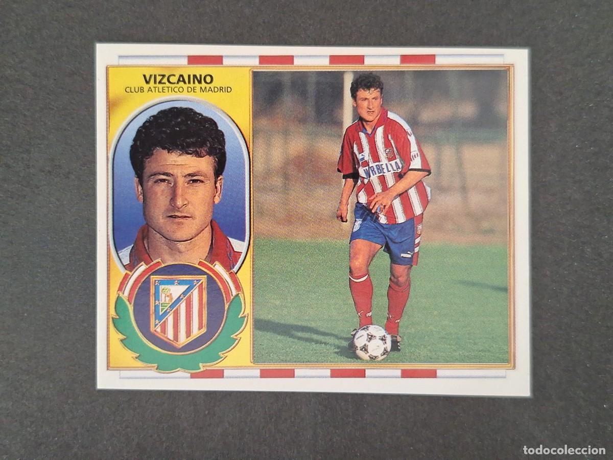 Cartes &agrave; collectionner de Football: L4 VIZCAINO ATLETICO DE MADRID LIGA ESTE 1996 1997 96 97 NUNCA PEGADO SIN PEGAR