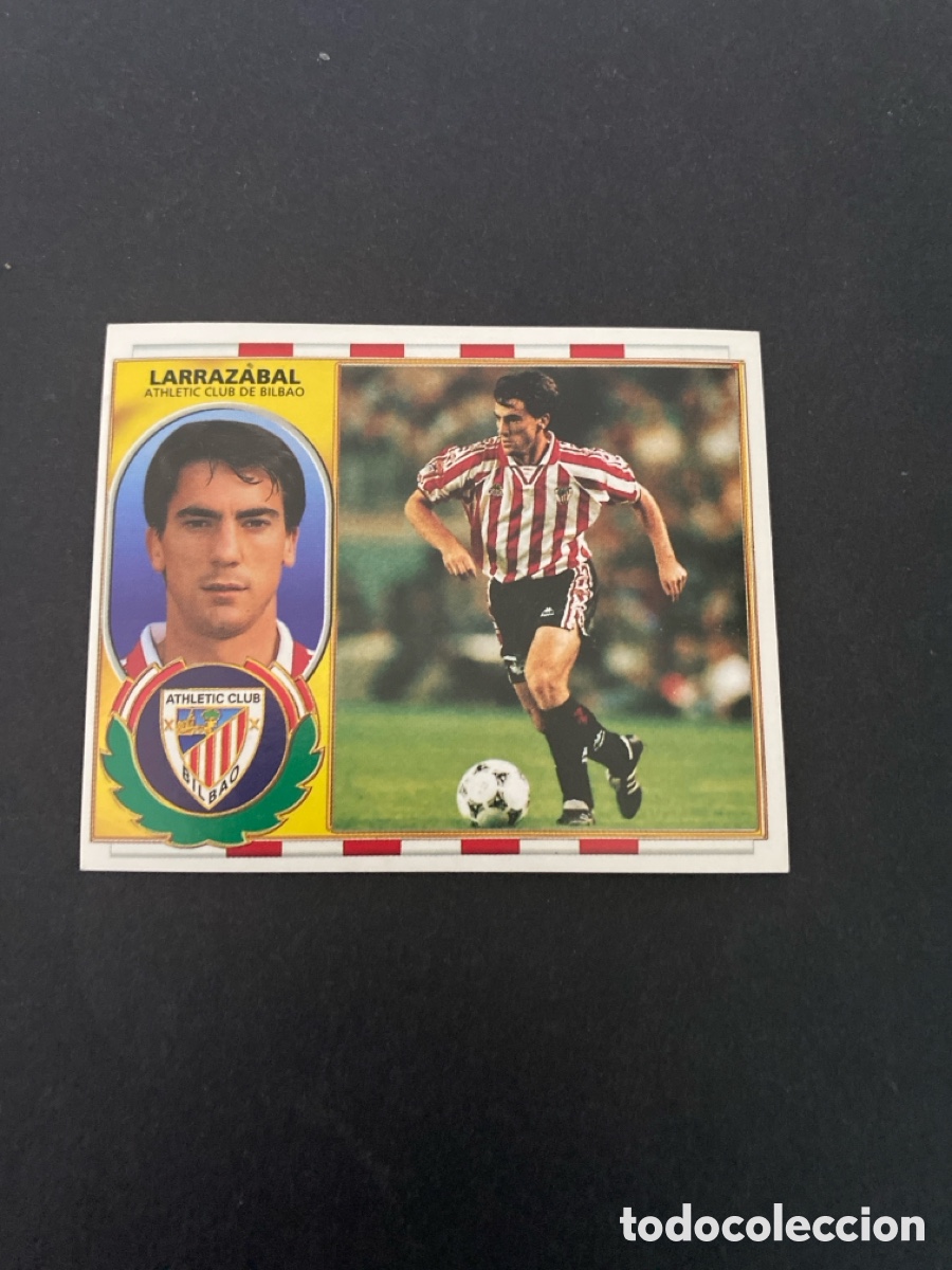 Cartes &agrave; collectionner de Football: Cromo liga 96/97 Athletic club Bilbao nunca pegado