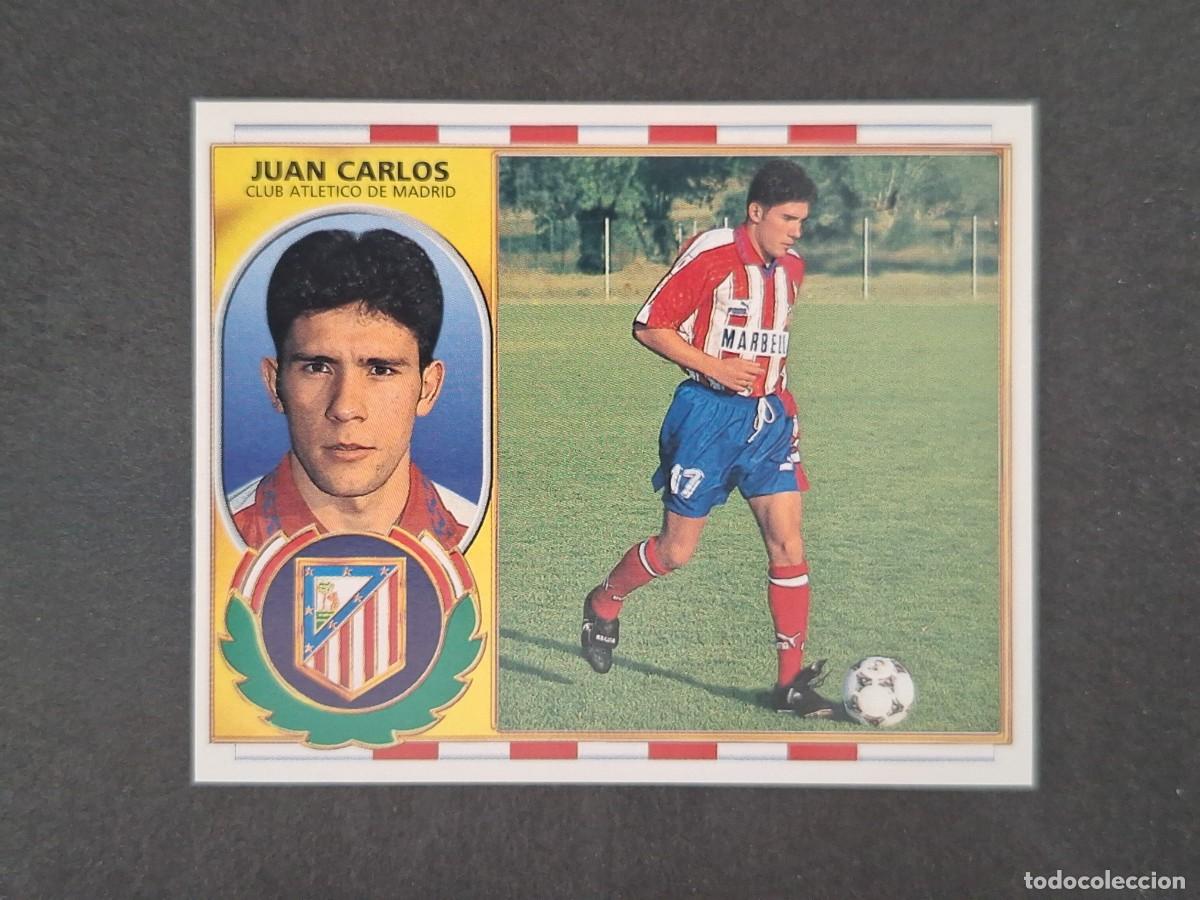 Cartes &agrave; collectionner de Football: L4 JUAN CARLOS ATLETICO DE MADRID LIGA ESTE 1996 1997 96 97 NUNCA PEGADO SIN PEGAR