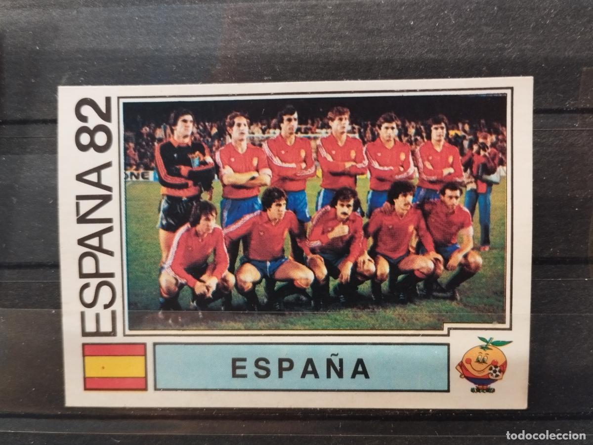 Cartes &agrave; collectionner de Football: MUNDIAL DE FUTBOL ESPA&Ntilde;A 82. PANINI. N&ordm; 293. SELECCION ESPA&Ntilde;OLA.